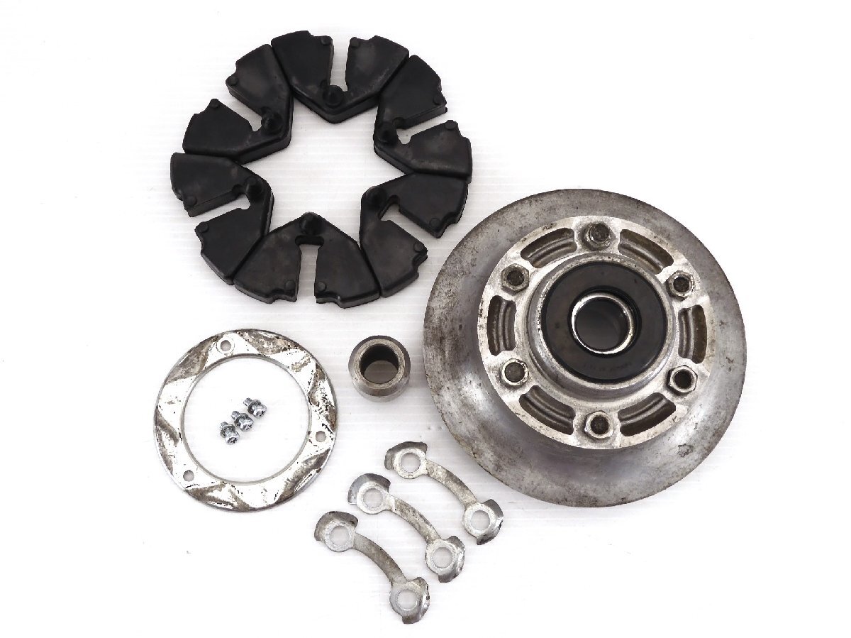 60@1056【評価A】 GS750 GS750D 当時物 純正 リア ホイール ハブ & ゴム ダンパー拍卖