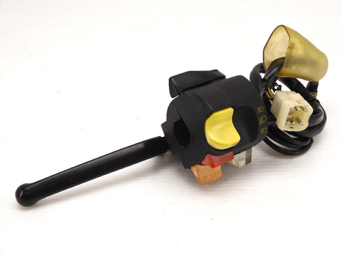 60@1045【評価A】BMW K100RS 純正 ハンドル スイッチ 左 クラッチ レバー ホルダー レバー拍卖