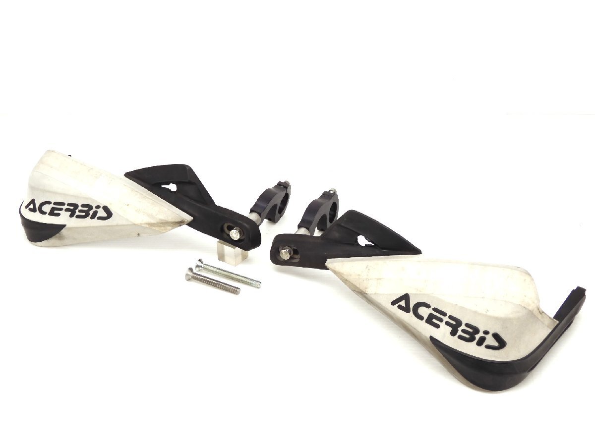 80@1046【評価A】 KTM 690 社外 汎用 ACERBIS アチェルビス ハンドル ナックル ガード 左右 セット 200000977 200000978 スーパーモト R拍卖