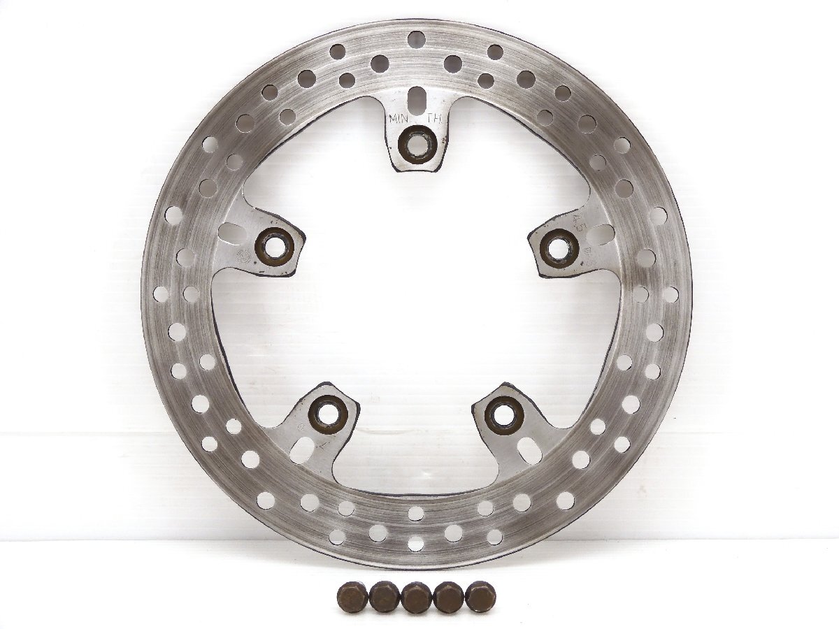 60@1046【評価C】 KTM 690 SUPERMOTO スーパーモト R 実動 純正 リア ブレーキ ディスク 厚4.1mm MIN.TH.4.5mm拍卖