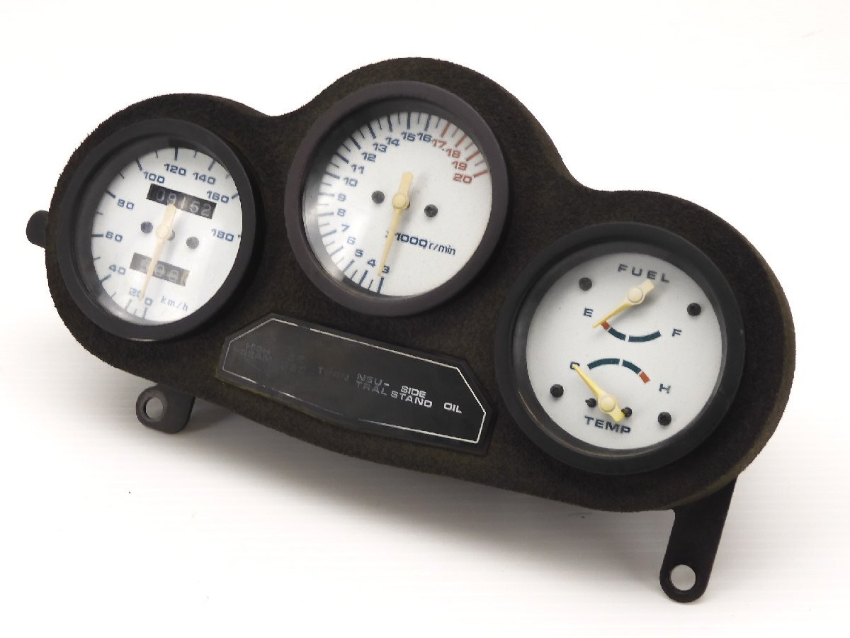 80@1061【評価B】 GSX-R250 GJ72A 当時物 純正 メーター インジケーター パネル ASSY 動作動画有 走行距離表示9,152km拍卖