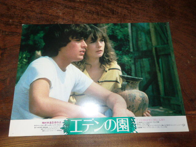 映画ロビーカード「d496 エデンの園(大判・2種類・画鋲跡有り)」ロニー・バレンテ レオノーラ・ファニ拍卖