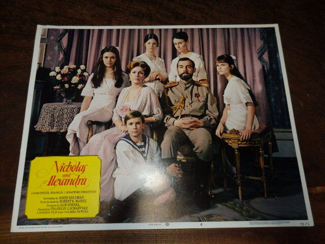 映画ロビーカード「d528 ニコライとアレクサンドラ(大判・2種類)」拍卖