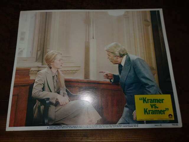 映画ロビーカード「d534 クレイマー、クレイマー(大判)」拍卖