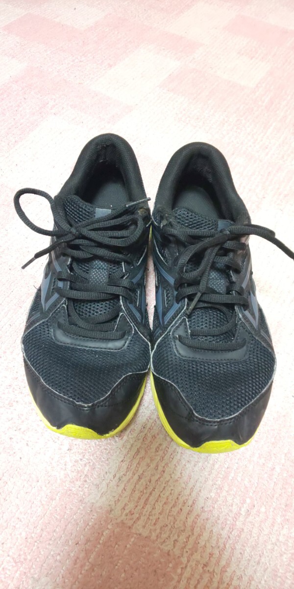 ◆中古◆ミズノ マキシマイザー 26cm 3E相当 シューズ スニーカー ブラック×イエロー K1GA230010拍卖