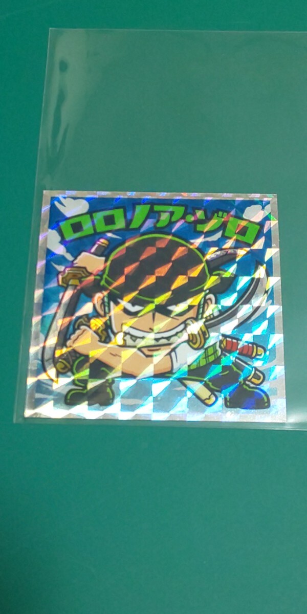 ワンピースマン コレクターシール 超新星編‐02 ロロノア・ゾロ拍卖