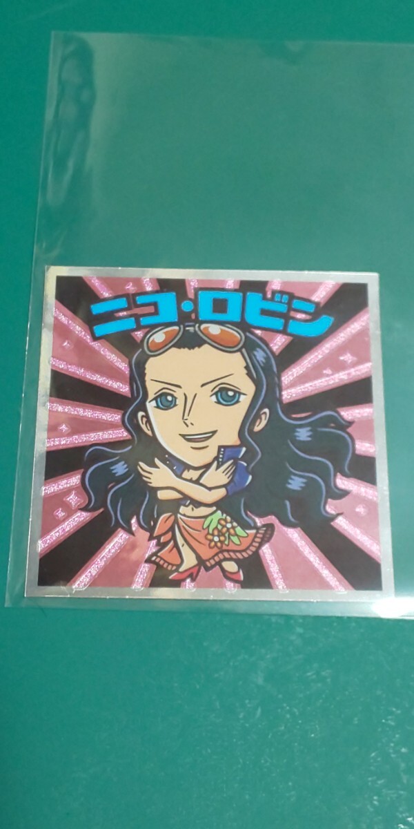 ワンピースマン コレクターシール 新世界編‐07 ニコ・ロビン拍卖