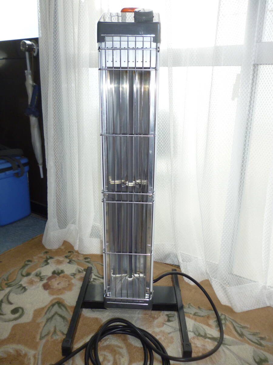 激安1円~ 中古 デンソー赤外線ヒーター EG-10RS-H  スタンド型  100Vで便利で温かい拍卖