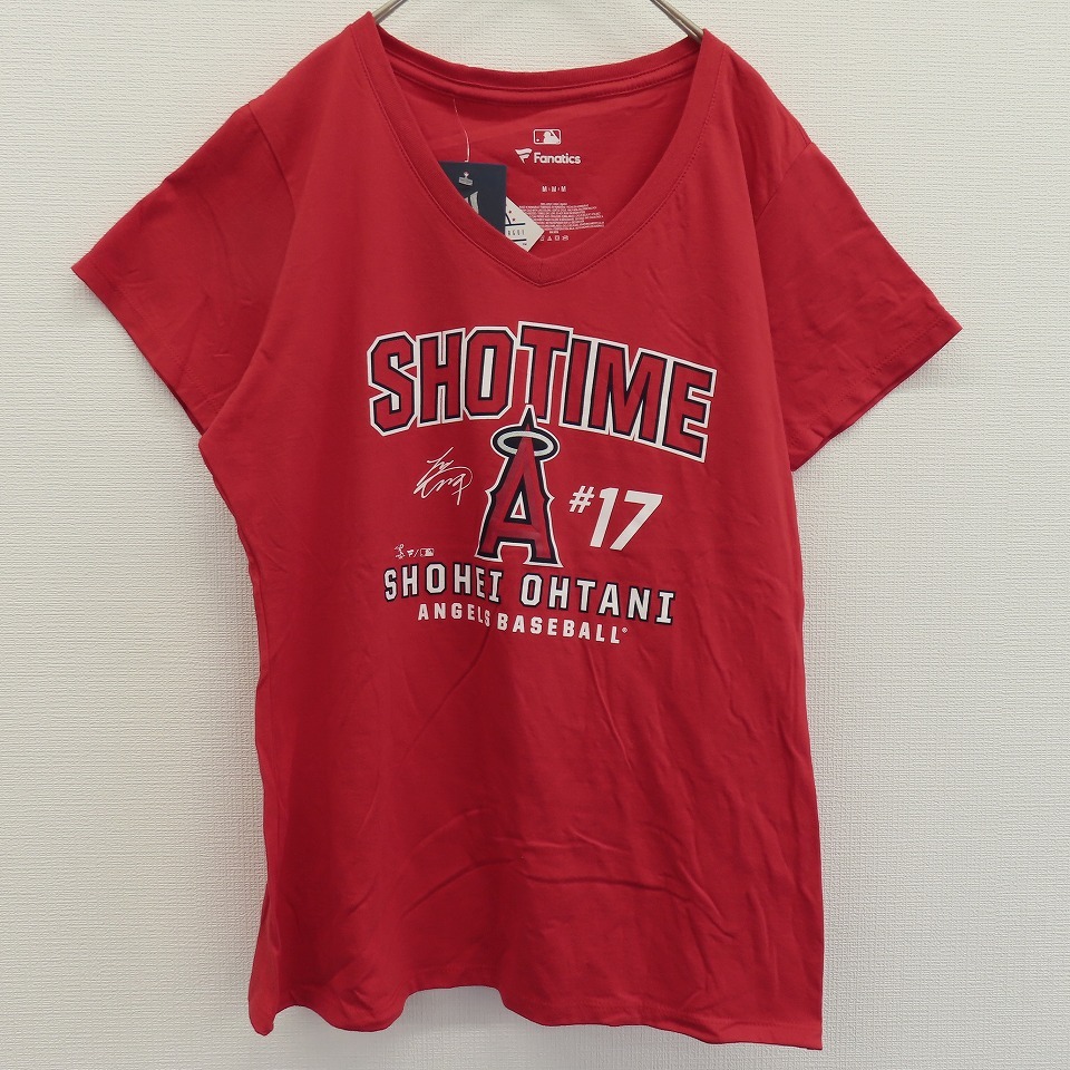 Fanatics ファナティクス 大谷翔平 エンゼルス 17 Tシャツ Vネック ベースボール 821140i拍卖