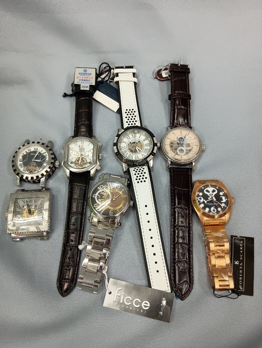 ジャンク品 機械式 自動巻 腕時計 まとめ 売り ガルーチ gallucci ficce など拍卖