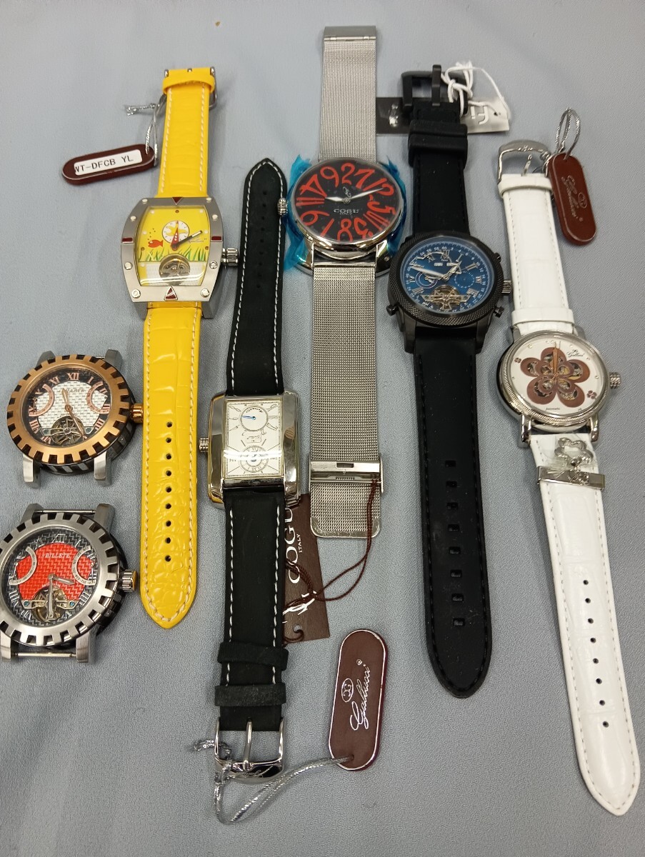 ジャンク品 機械式 自動巻 腕時計 まとめ 売り ガルーチ gallucci ビレット など拍卖