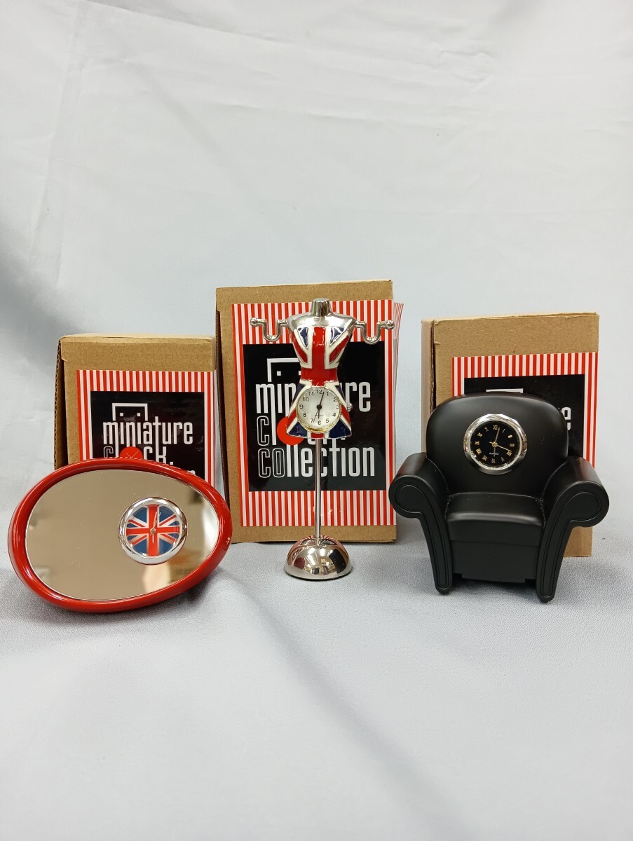 ③ ミニチュア クロック 置時計 まとめ 売り拍卖
