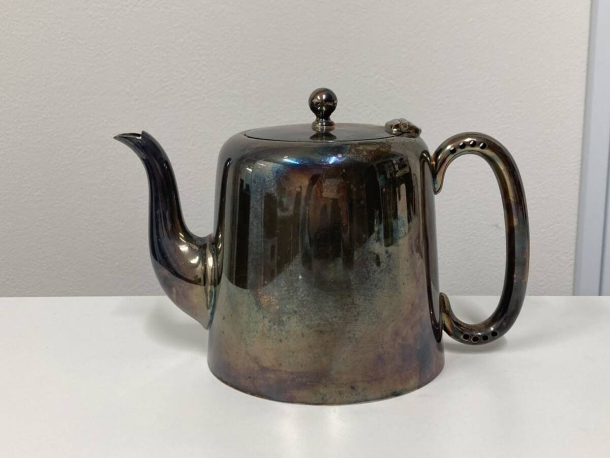 ビンテージ シルバーポット ティーポット■8967拍卖