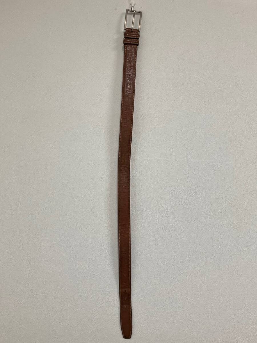 Anderson's アンダーソンズ レザーベルト ウエスト約72-82㎝ ブラウン■8579拍卖
