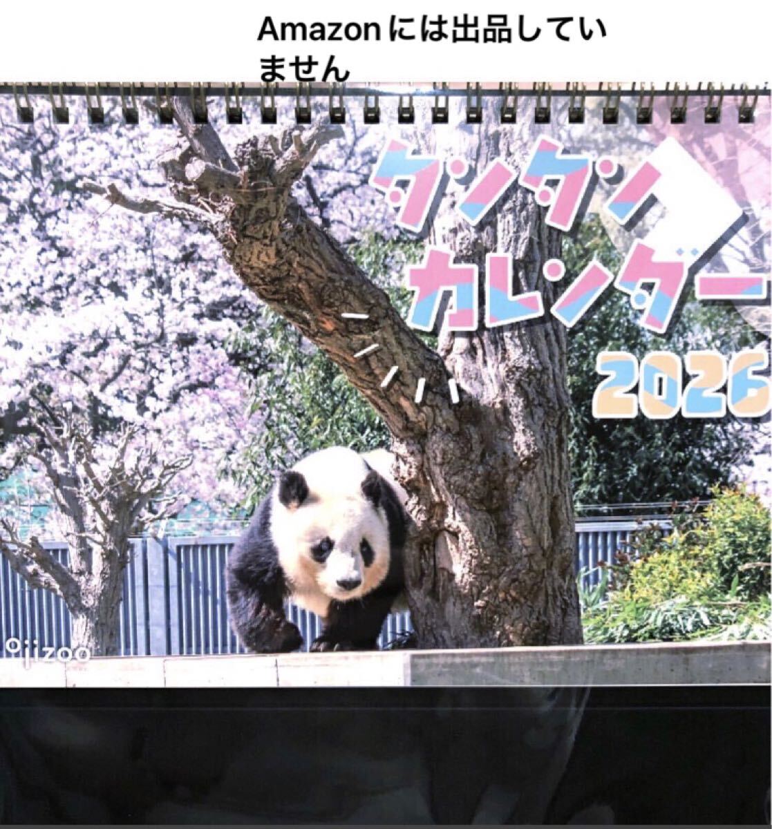 2026 王子動物園 タンタン 卓上カレンダー 神戸ジャイアントパンダ拍卖