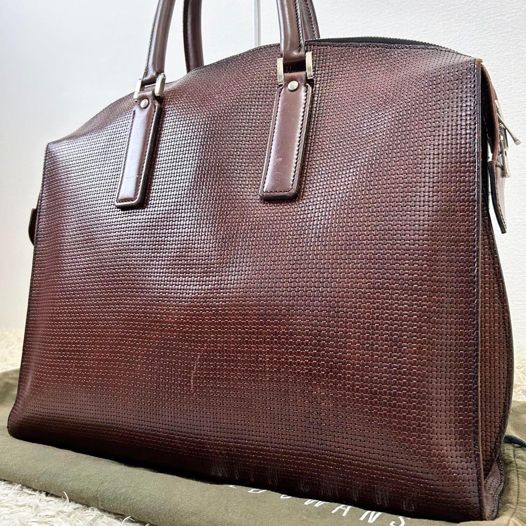 希少 WILDSWANS ワイルドスワンズ トートバッグ サーキュロ ビジネスバッグ ブリーフケース レザー 革 A4収納可 メンズ 保管袋 大容量拍卖