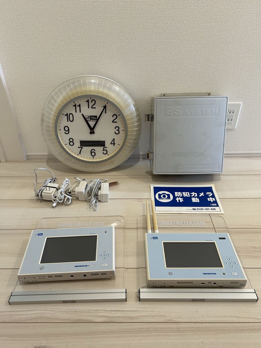 【通電確認済】日本テクノ SMARTMETER ERIA スマートメーター 多機能モニター デマンド警報器 省エネ 業務用 拍卖