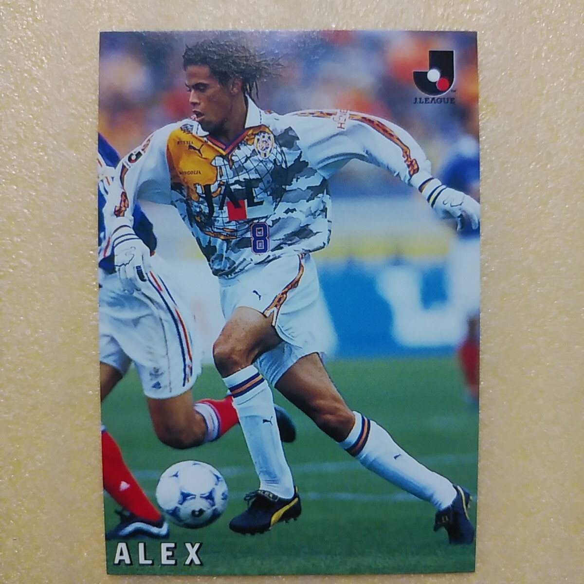 2000カルビーJリーグカード№7アレックス(清水エスパルス)静岡県限定拍卖
