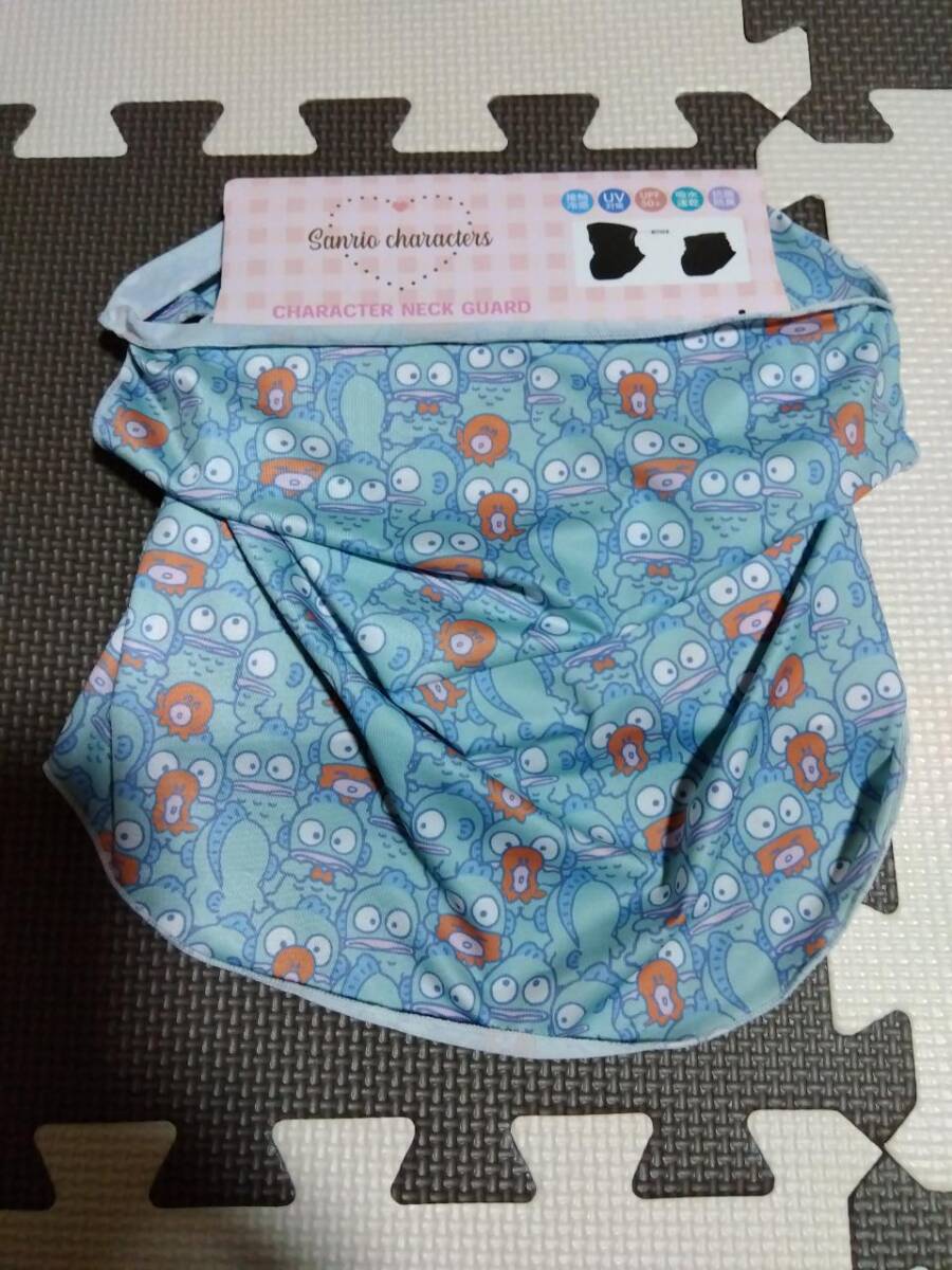 新品/ハンギョドン/レディース ネックガード 耳穴付き 春夏 サンリオ ハンギョドン はんぎょじん 半魚人拍卖
