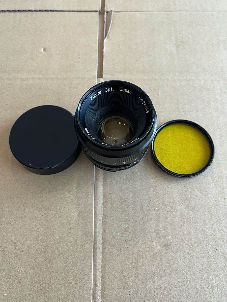 Zunow ズノー F1.8 5cm オールドレンズ #3255拍卖