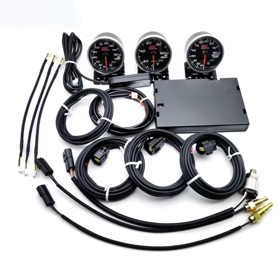 スバル STI Genome ゲノム 3連 メーター 水温 油温 油圧 インプレッサ WRX レガシィ GC8 GDA GDB GRB GGA VAB Defi デフィ 拍卖