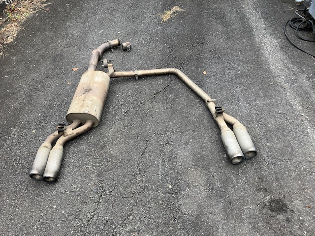 【希少!】アウディ TT ロードスター外し★ABTスポーツライン4本出しマフラー★8N★8NAPXF★8NAUQ★社外マフラー★1505030拍卖