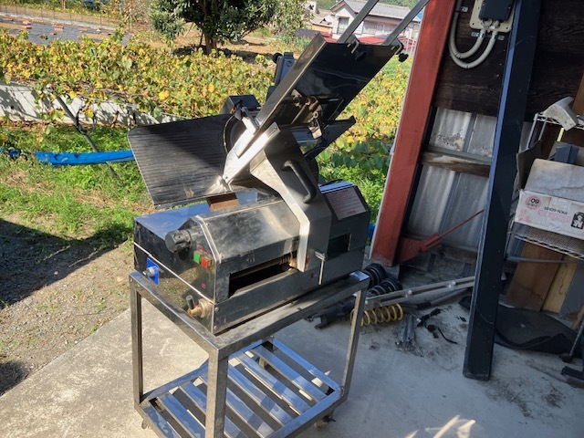 OHMICHI★業務用大型ミートスライサー★ハムスライサー★フードスライサー★三相200V★中古厨房機器なんつねワタナベより拍卖