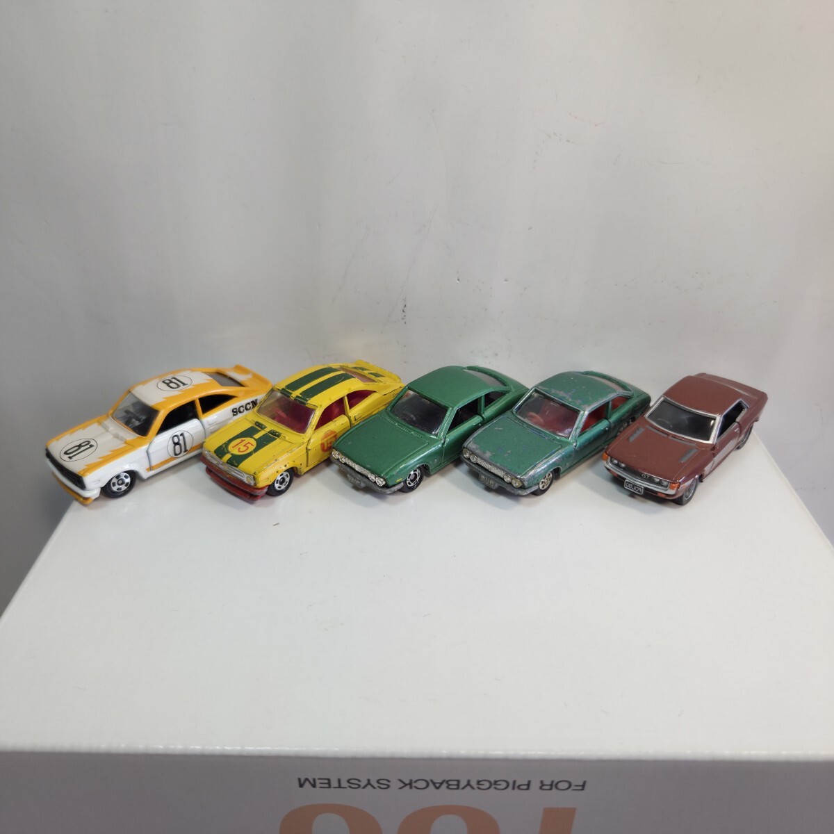 TOMICA トミカ「クーペスタイル車 いろいろ5台」中古 A711拍卖