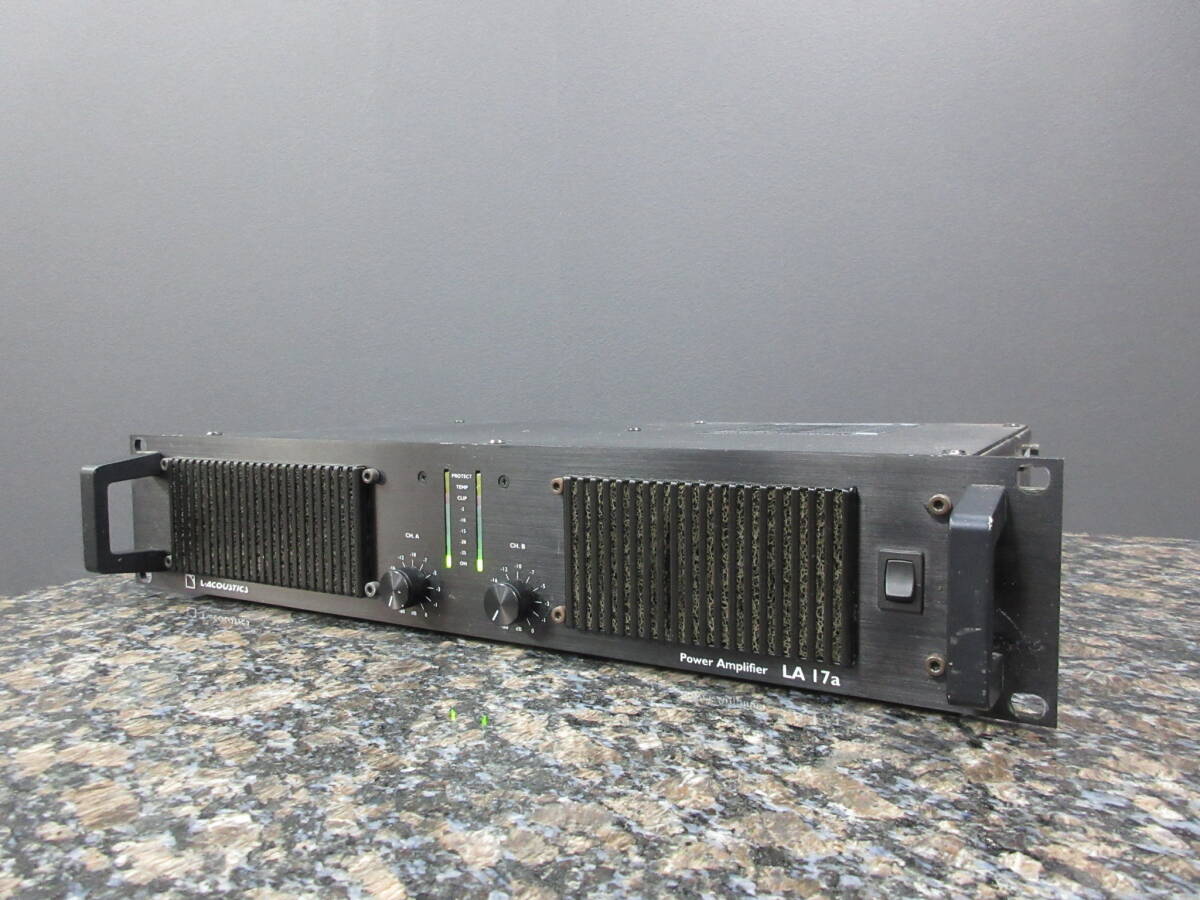 【オススメ品】L-ACOUSTICS パワーアンプ LA17a拍卖