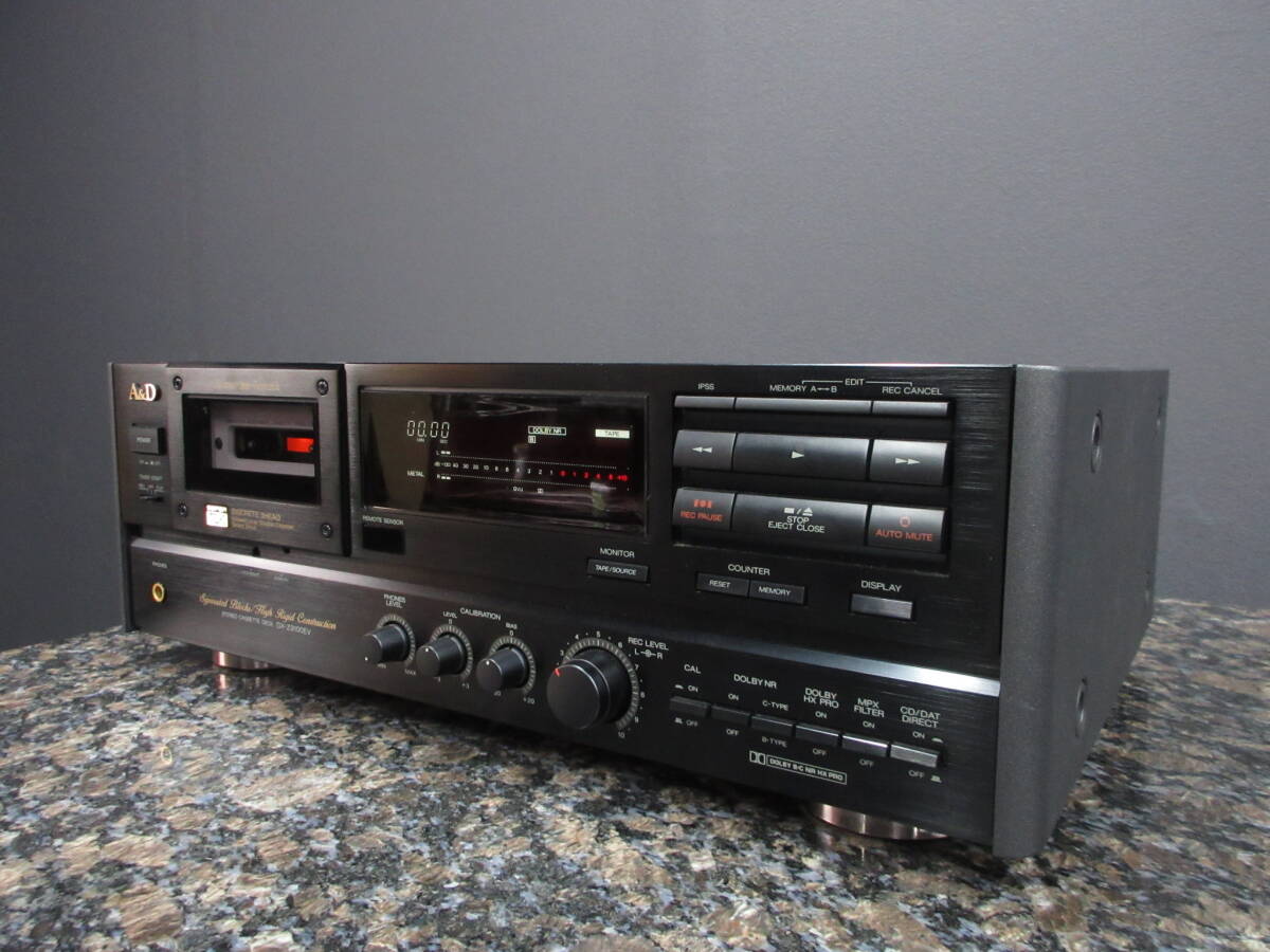 【まずまずの美品】A&D カセットデッキ GX-Z9100EV拍卖