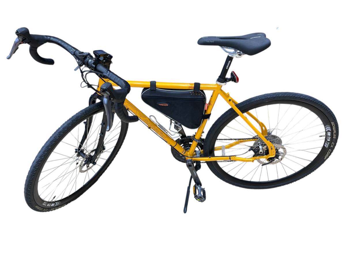 ★家財便発送★ ■ ARAYA グラベル ロードバイク マディフォックス CXG イエロー Muddy Fox CX Gravel ■拍卖