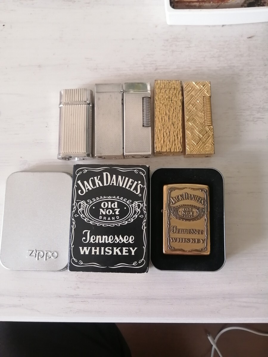 送料無料 現状 cartier/ dunhill/ zippoライター六点拍卖