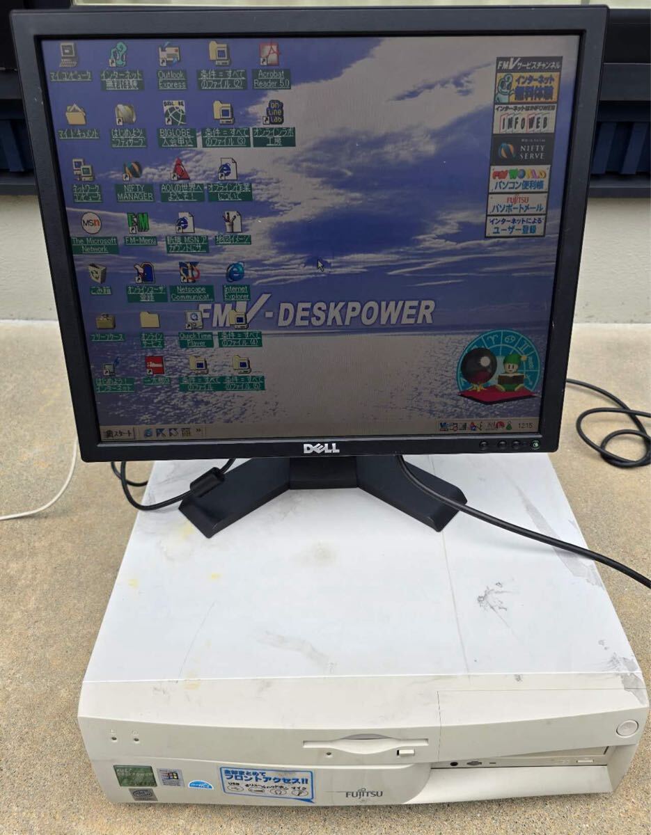 ★富士通FMV DESKPOWER SVIII335通電起動のみ確認 研究用 ジャンク扱い★拍卖