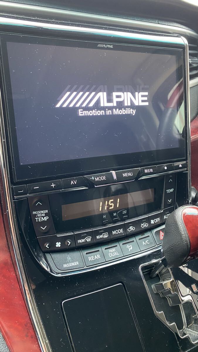 アルパイン(ALPINE) 車種専用大画面カーナビ BIG X アルファード/ヴェルファイア(2008.5-2015.1)専用 10型 EX10NX2-AV-20拍卖