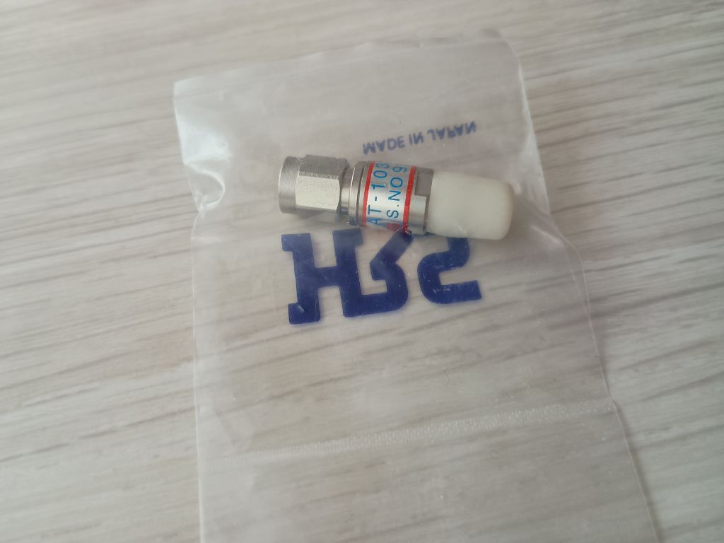 HRS ヒロセ AT-103 ATT アッテネータ 減衰器 3dB 未開封 新品拍卖
