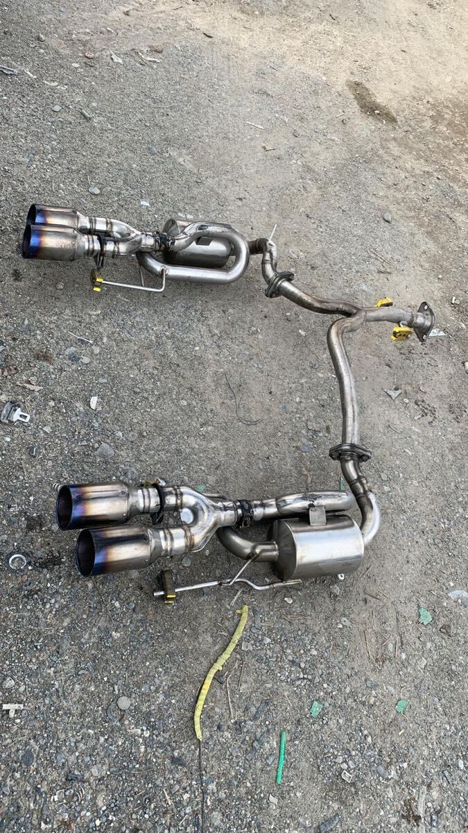 レクサス gs450h gws191 リアマフラー4本出し  リアピース マフラー拍卖