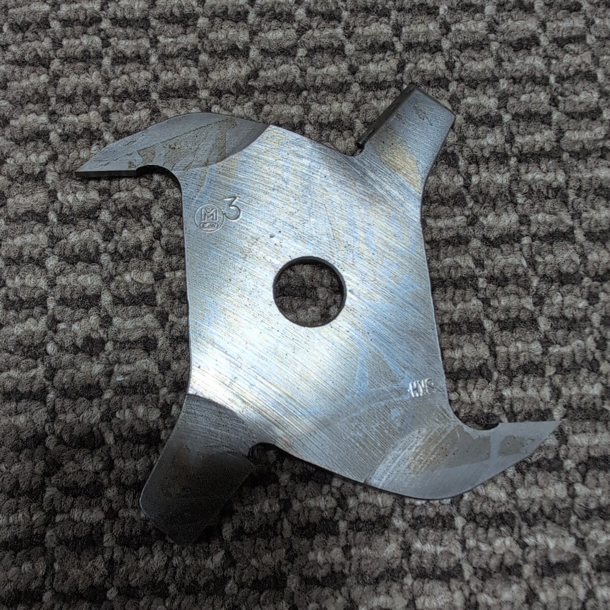 ジャンク品/長期保管品/MAKITA/マキタ/仕上げカッター/溝切り/材質:SKH/サイズ:120×3×15mm/使用モデル:3800.3801.3801-A.3802.拍卖