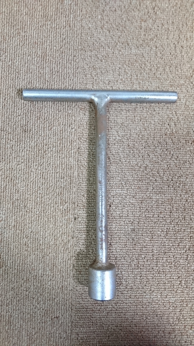 ジャンク品/長期保管品/メーカー不明/T型レンチ/19mm拍卖