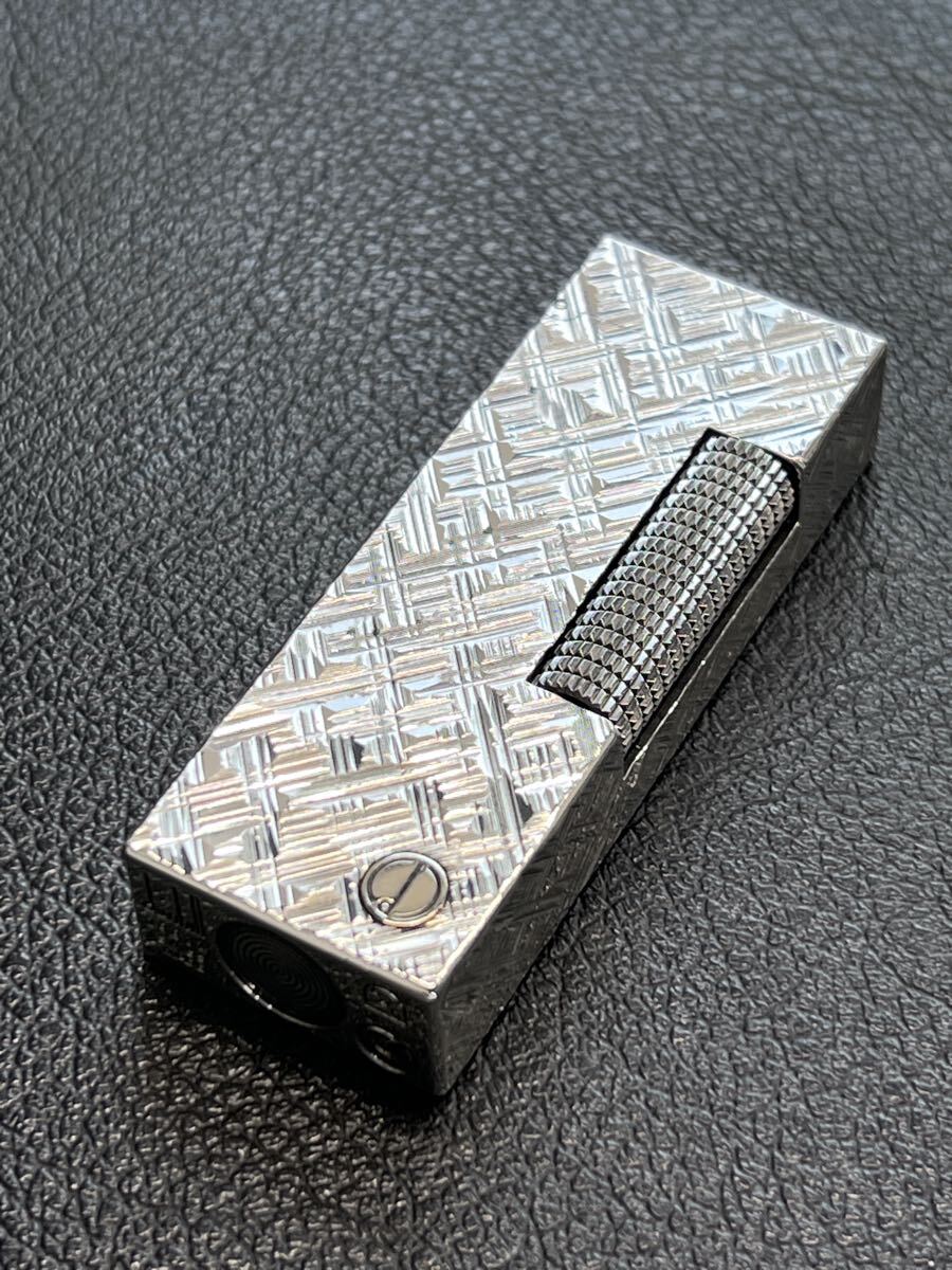 Dunhill ダンヒル ガスライター シルバーカラー ローラータイプ拍卖