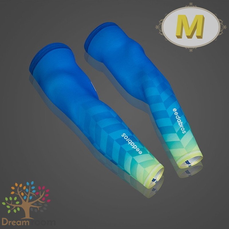 99%UVカット!EEDA デザインアームカバー F-060【M】サポーター 腕カバー 日焼け 紫外線防止 吸汗速乾 スポーツ 乗馬 ゴルフ拍卖