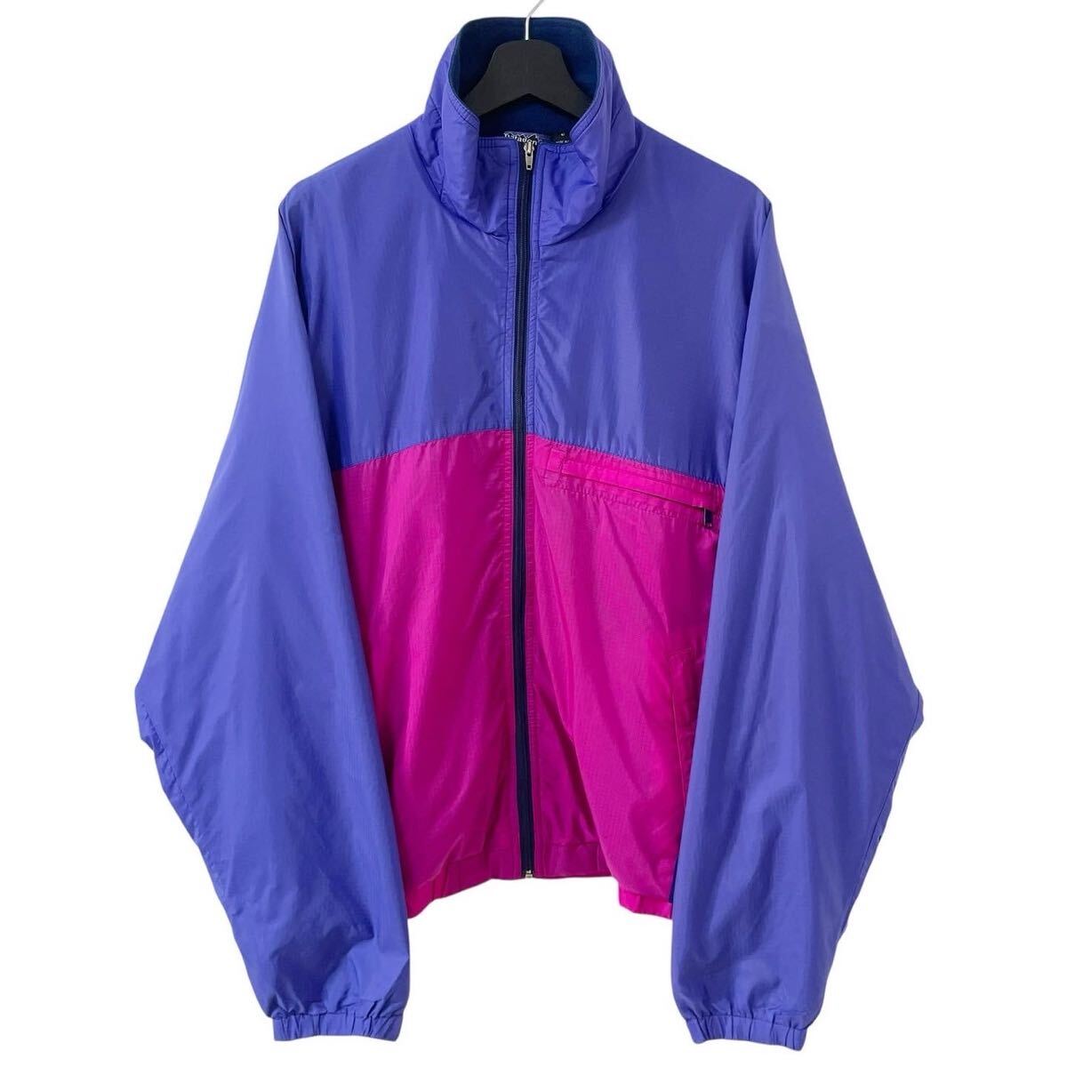 ■激レア■90s PATAGONIA FEATHERWEIGHT NYLON JACKET パタゴニア フェザー ウェイト ナイロンジャケット キムタク バイカラー ビンテージ拍卖