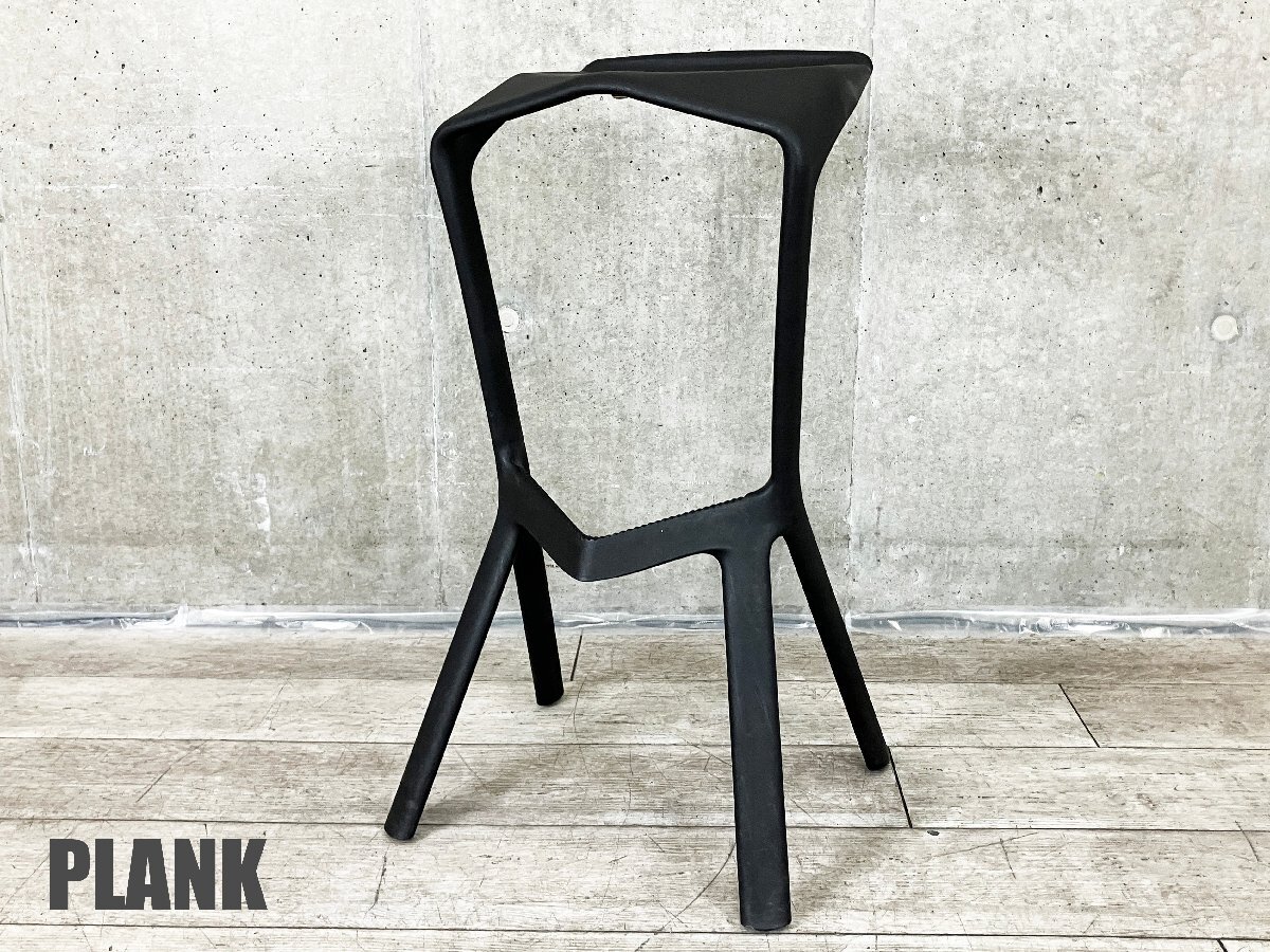 Plank/プランク■MIURA stool/ミウラ スツール■コンスタンチン・グルチッチ■ブラック■北欧☆拍卖