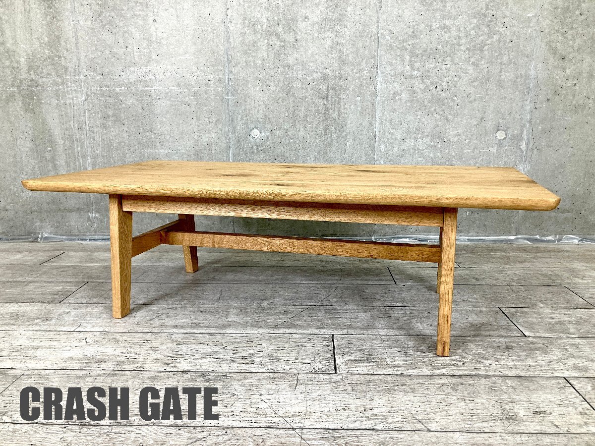 CRASH GATE/クラッシュゲート■COMET COFFEE TABLE/コメットコーヒーテーブル■ナラ材拍卖
