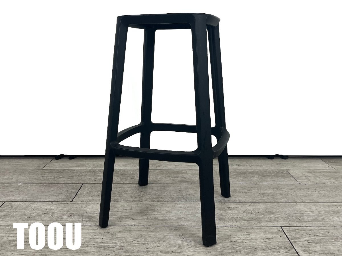 TOOU/トゥー■CADREA LOW STOOL /カドレア ロースツール■ブラック拍卖