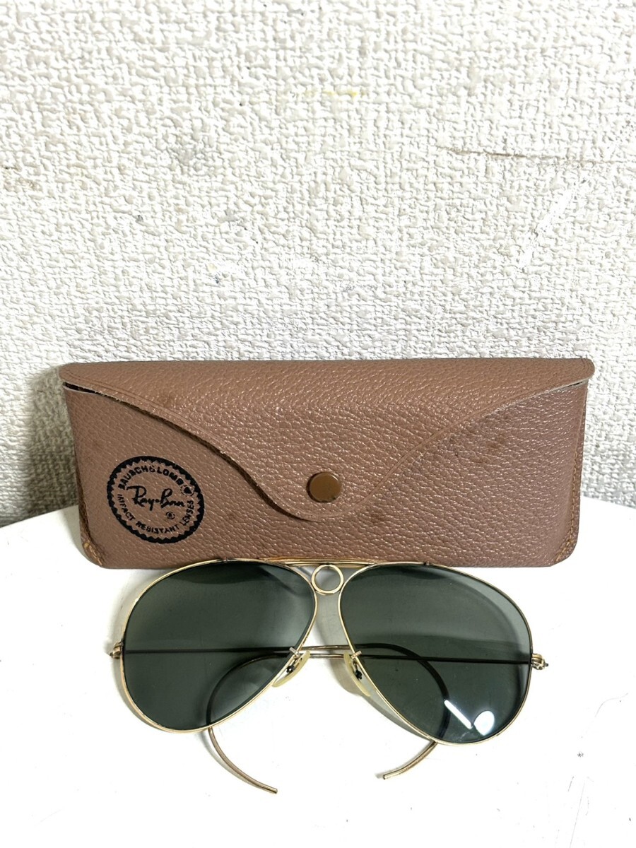 Ray-Ban レイバン ヴィンテージ サングラス B&L 1/30 10K GO ケース付き拍卖