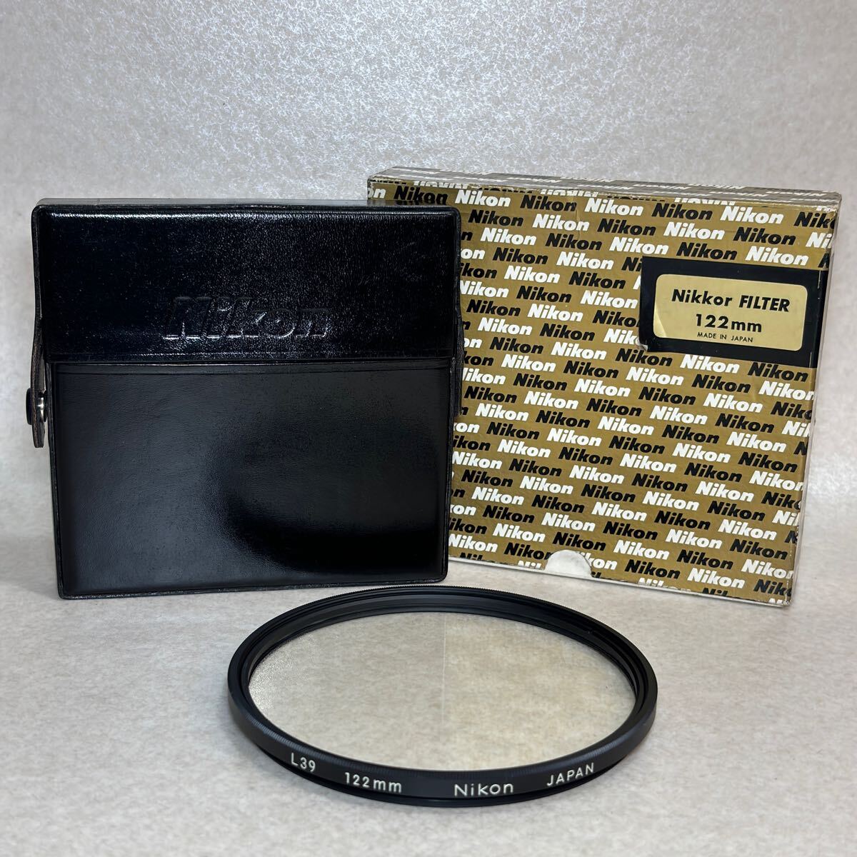 8 - 26 )Nikon ニコン NIKKOR FILTER 122mm L39 レンズフィルター拍卖