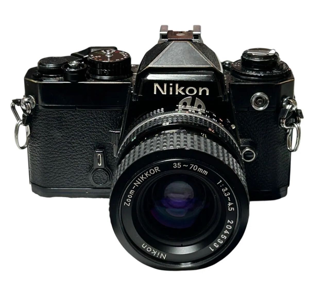動作品 良品 Nikon FE Ai-S Zoom-NIKKOR 35-70mm フィルムカメラ マニュアルレンズキット拍卖