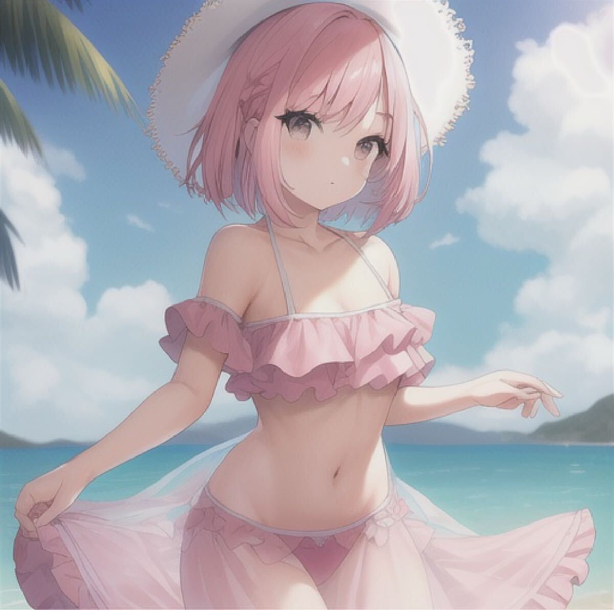 画像 フリー素材 オリジナル イラスト 高画質 水着 アート拍卖