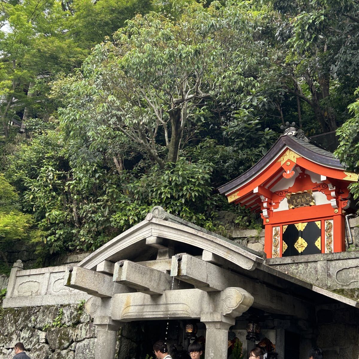 フリー素材 画像 音羽の滝 清水寺 観光名所 歴史拍卖
