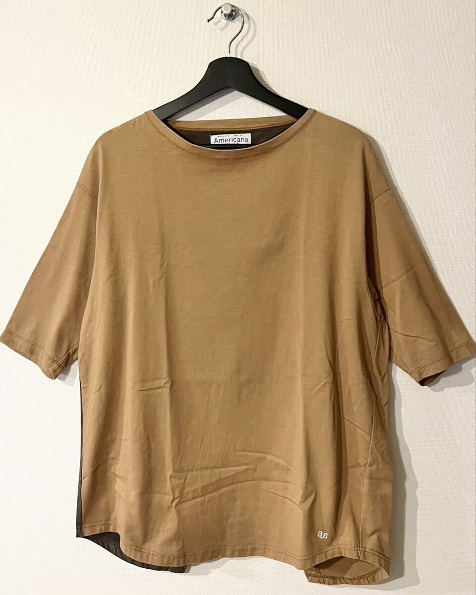 Americana × BEAUTY&YOUTH / 別注 2TONE TUNIC / SIZE:FREE / アメリカーナ ビューティー&ユース / 2トーン チュニック / UNITED ARROWS拍卖